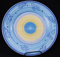 Caleca AZZURRO Dinner Plate - Made in Italy